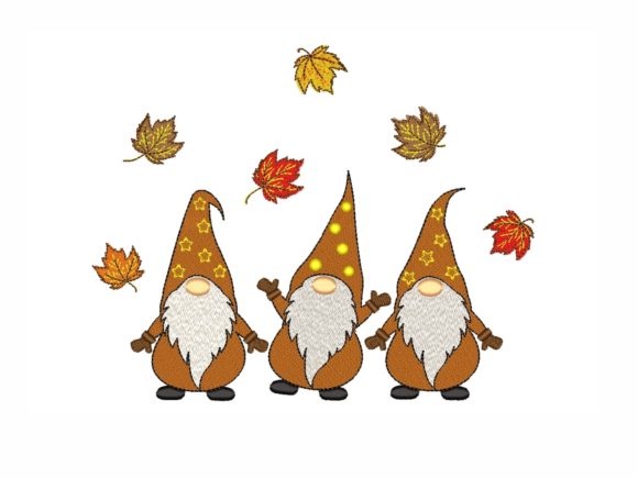 Autumn Gnomes: A Seasonal Embroidery Design Review