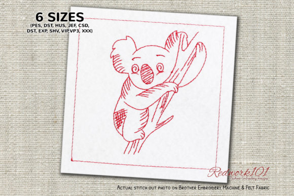 Baby Koala Embroidery Design Review for Personalized Gifts