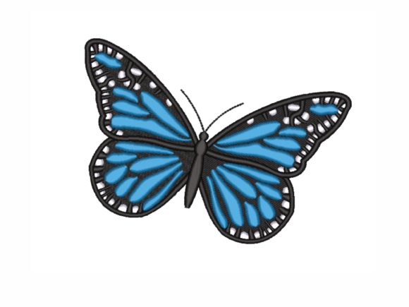 Blue Butterfly Embroidery Design Review
