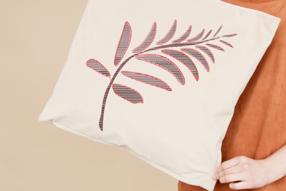 Brown Maroon Leaf: A Seasonal Embroidery Staple