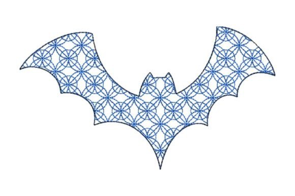 Japanese Sashiko Shape Bat: Embroidery Design Review